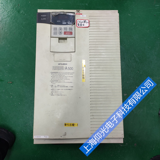 三菱FR-A500系列變頻器報OL過電流維修常見報警代碼分析