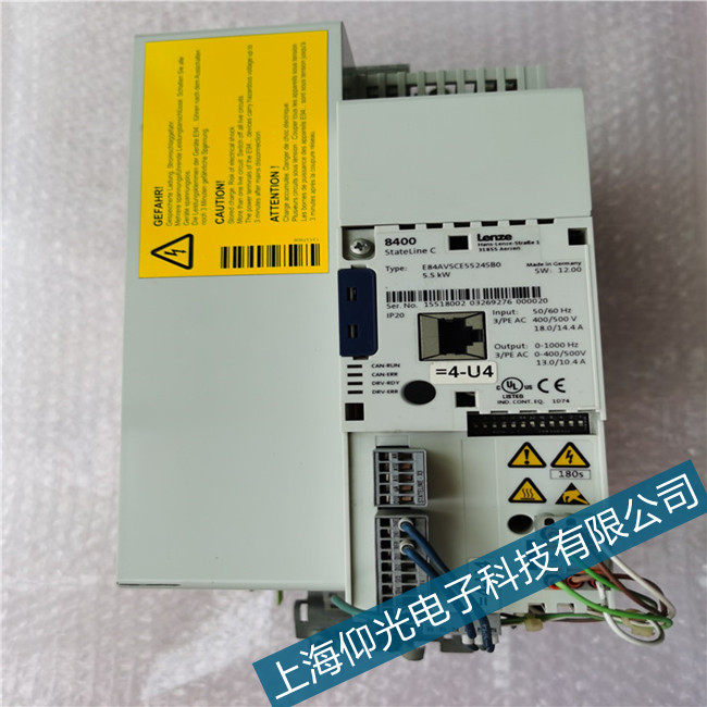 lenzn倫茨8200變頻器常見故障維修事件記錄說明