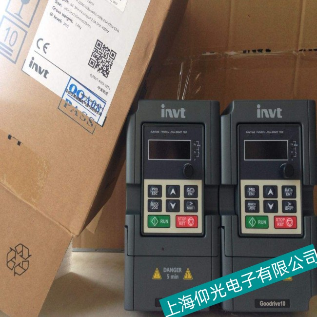 錫林INVY英威騰CHE100-1R5G-2變頻器電機缺相故障分析維修