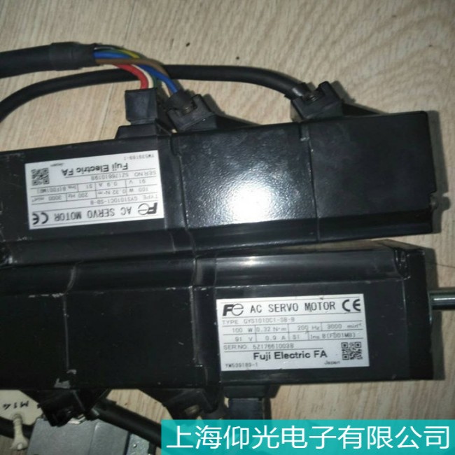 山東富士GYS102DC1-SA-B伺服電機(jī)剎車故障分析維修